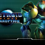 Ảnh bìa game Metroid Prime 3: Corruption trên nền tảng Nintendo Wii, một tựa game bắn súng hành động góc nhìn thứ nhất đột phá năm 2007.