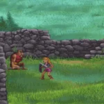 Ảnh chụp màn hình trò chơi The Legend of Zelda: The Wand of Ganon