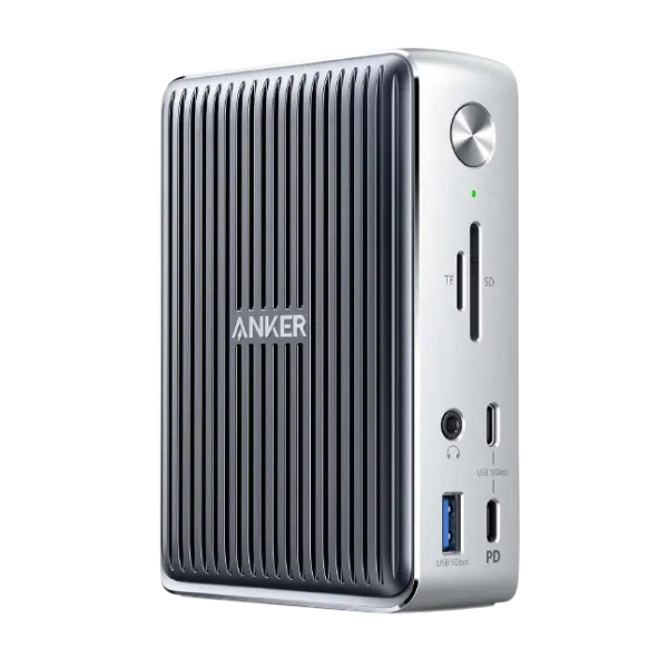 Anker 577 Thunderbolt Dock với thiết kế kim loại cao cấp