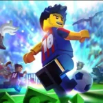 Bản thiết kế nghệ thuật của game bóng đá LEGO 2K Goooal chưa được công bố chính thức, minh họa phong cách đồ họa và nhân vật LEGO đá bóng.