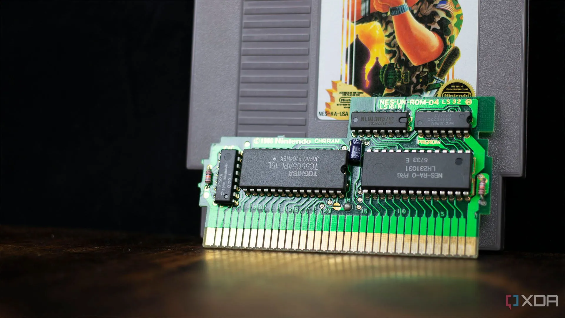 Bảng mạch PCB của Cartridge Nintendo NES