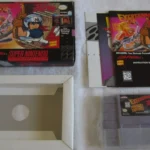 Bao bì trò chơi Exertainment Mountain Bike Rally và Speed Racer trên Super Nintendo, minh họa sự kết hợp độc đáo giữa game và thiết bị tập thể dục.