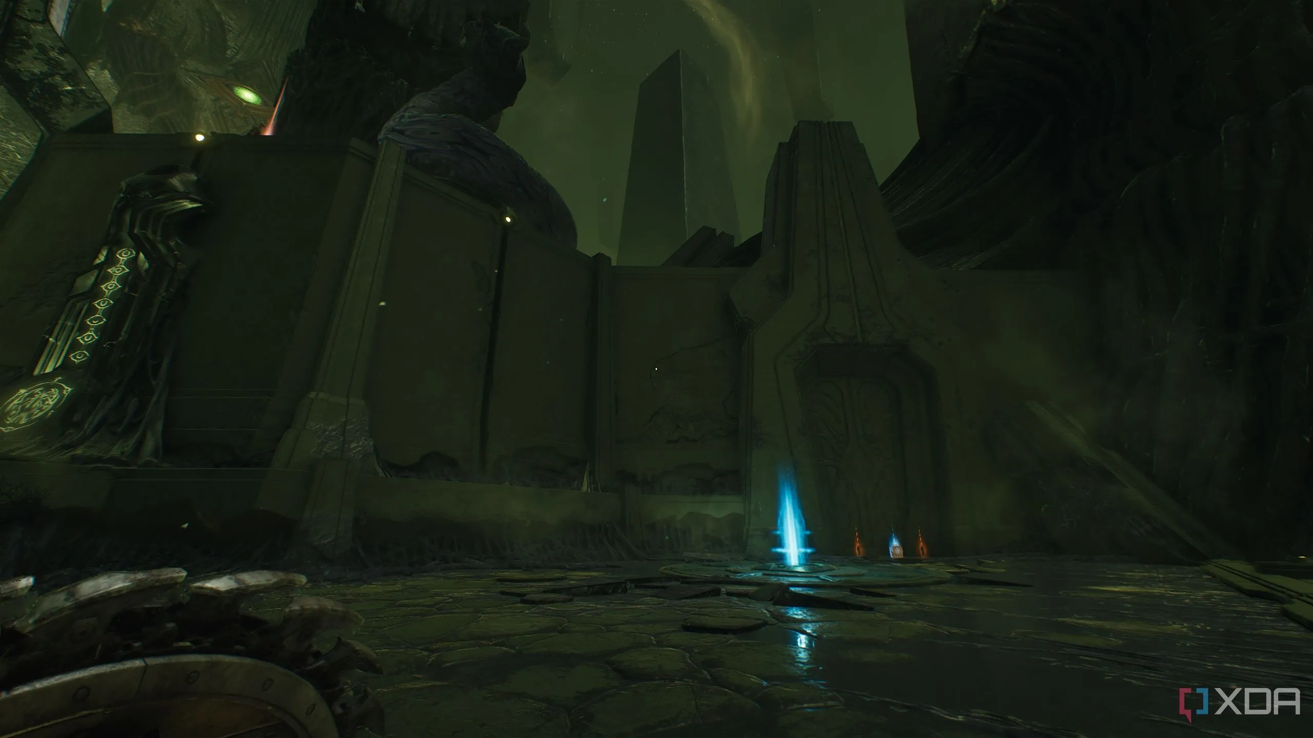 Bệ nhảy đầu tiên trong Chương 15 của Doom: The Dark Ages.