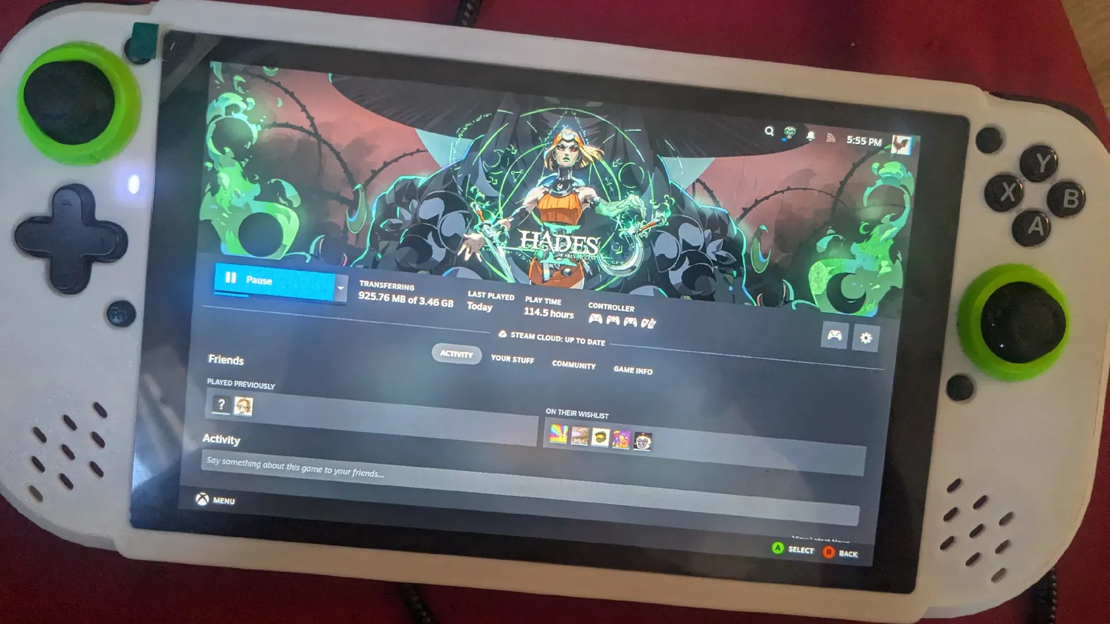 BethDeck - Thiết bị chơi game cầm tay DIY ấn tượng được chế tạo từ linh kiện Framework, lấy cảm hứng từ Steam Deck