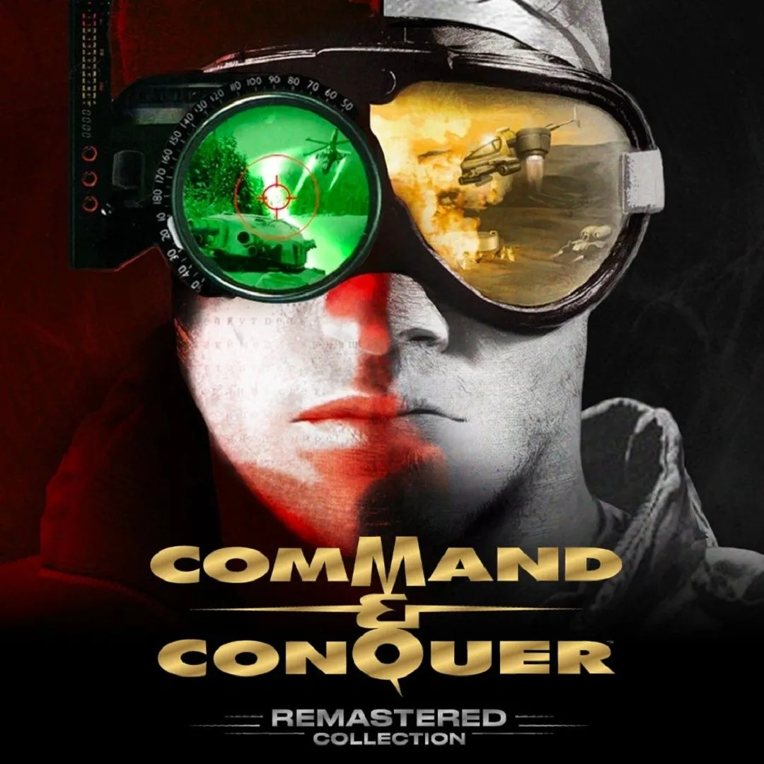 Bìa bộ sưu tập Command &amp; Conquer Remastered Collection, game chiến thuật thời gian thực được làm lại