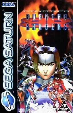 Bìa game Burning Rangers của Sega Saturn