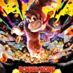 Bìa game Donkey Kong Bananza với nhân vật Donkey Kong, thể hiện tinh thần phiêu lưu và hành động của tựa game độc quyền trên Nintendo Switch 2