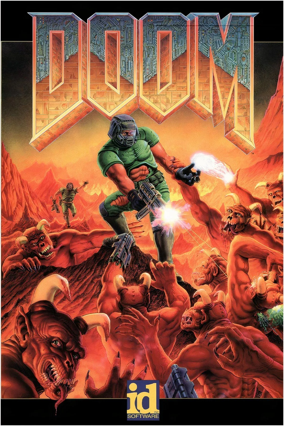 Bìa game Doom phiên bản Long Box cực hiếm trên hệ máy PS1
