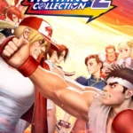 Bìa nghệ thuật chính của bộ sưu tập Capcom Fighting Collection 2, thể hiện sự đa dạng nhân vật game đối kháng.