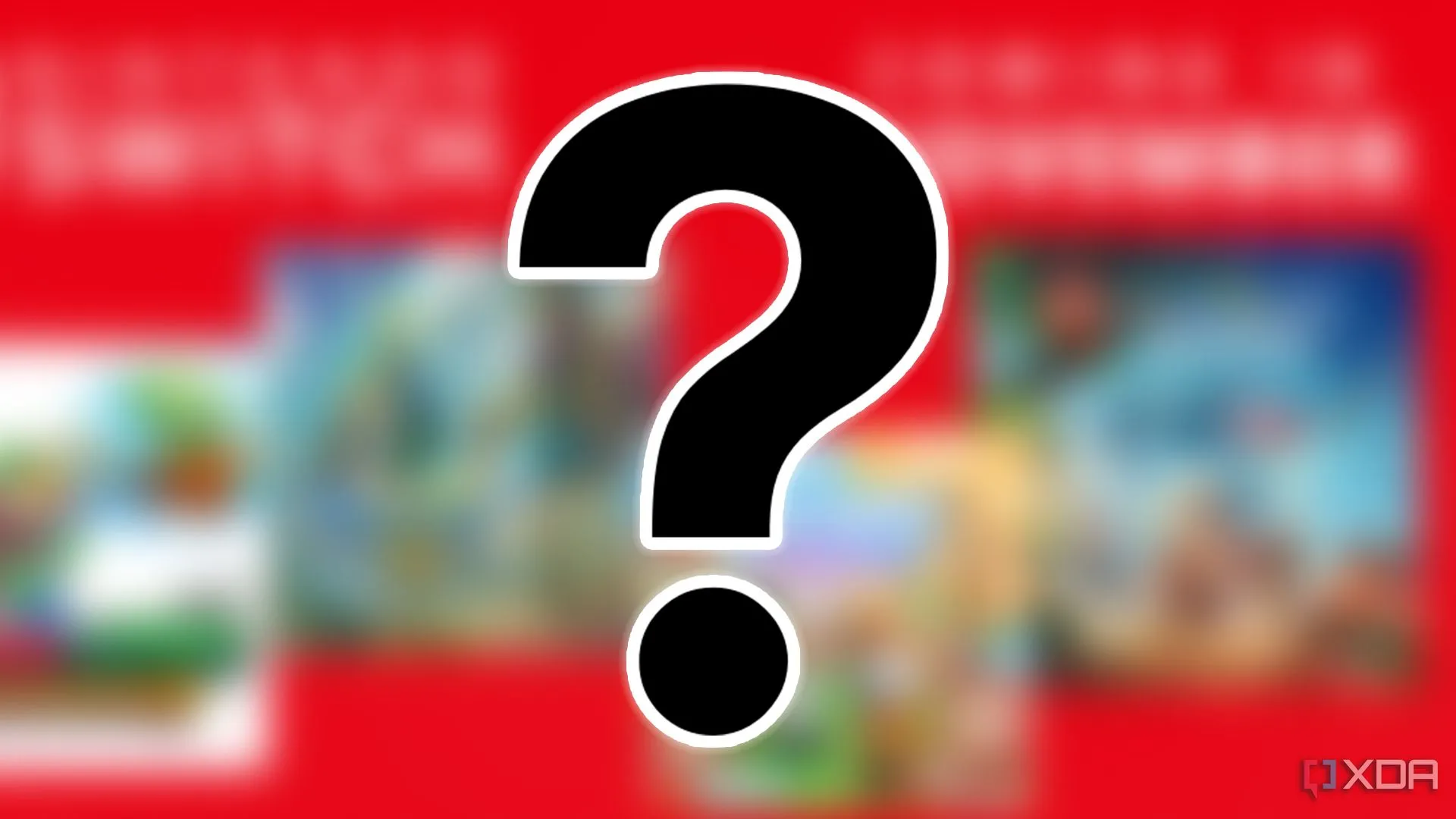 Biểu tượng dấu hỏi trên nhiều tựa game Nintendo Switch 1, tượng trưng cho những game có thể nhận cập nhật miễn phí cho Switch 2