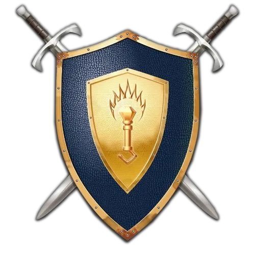 Biểu tượng game Battle for Wesnoth, trò chơi chiến thuật theo lượt giả tưởng
