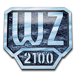 Biểu tượng game Warzone 2100, trò chơi chiến thuật thời gian thực hậu tận thế