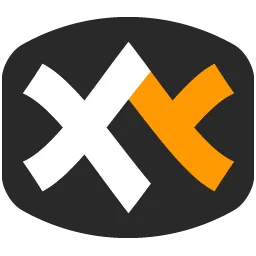 Biểu tượng ứng dụng XYplorer với màu xanh đậm và mũi tên tượng trưng cho sự khám phá