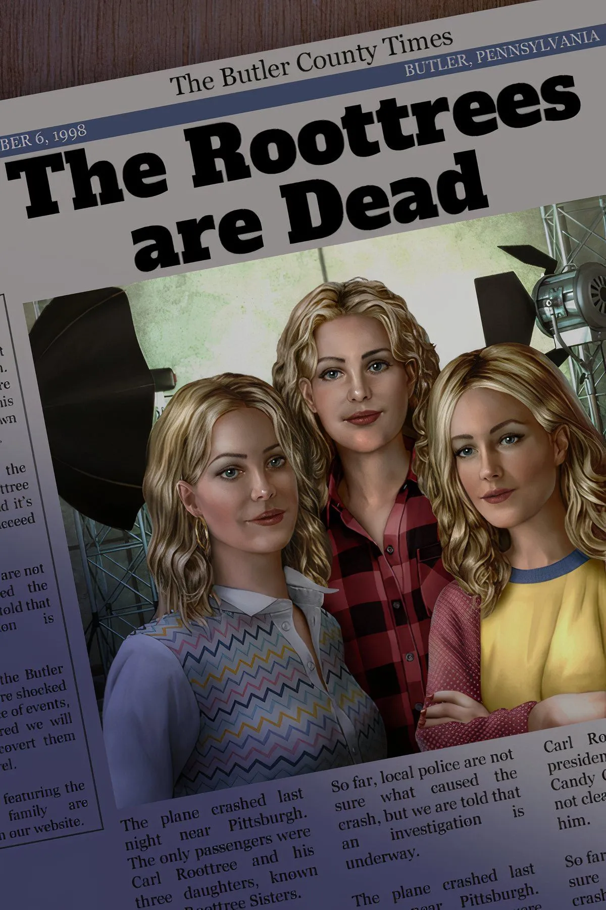 Bộ sưu tập ảnh game The Roottrees Are Dead, mô phỏng công việc điều tra trực tuyến