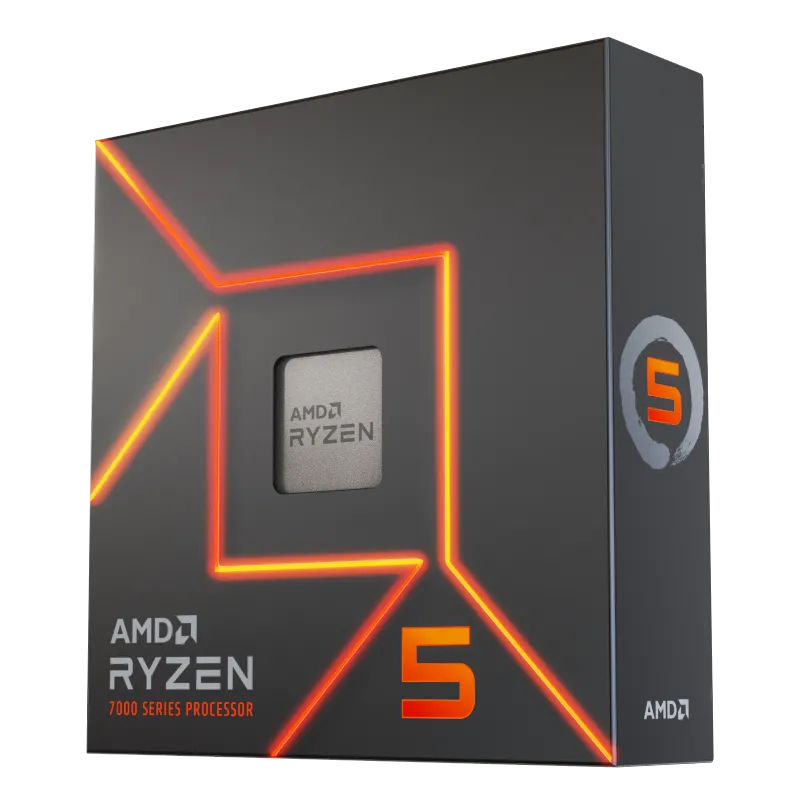 Bộ xử lý AMD Ryzen 5, biểu tượng cho sức mạnh chip 6 lõi đủ dùng cho các cấu hình PC gaming tầm trung đến cao cấp mà không cần đến CPU 8 lõi đắt đỏ.