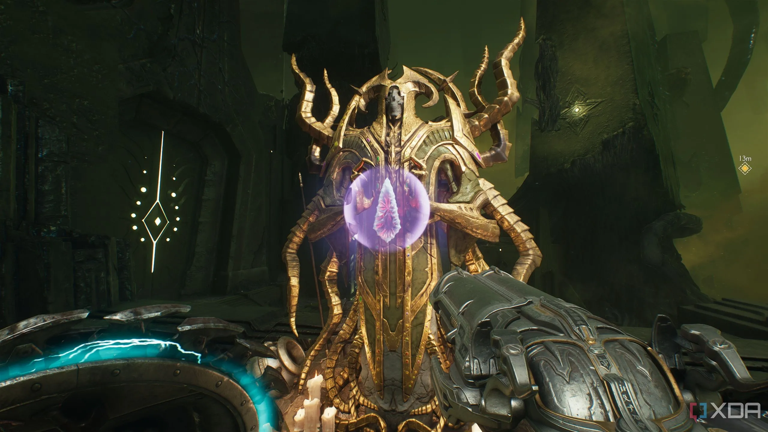 Bức tượng Đá Wraith trong Chương 15 của Doom: The Dark Ages.
