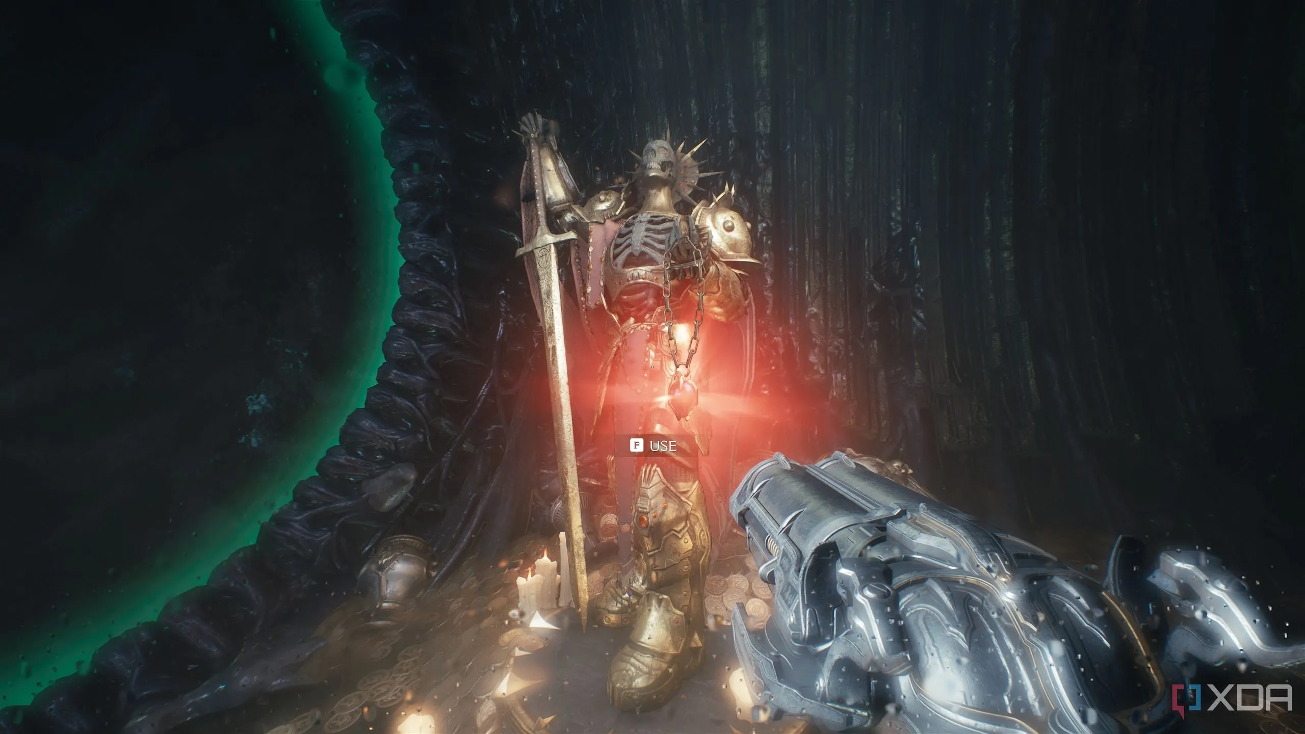 Bức tượng Hồng ngọc thứ hai trong Chương 15 của Doom: The Dark Ages.