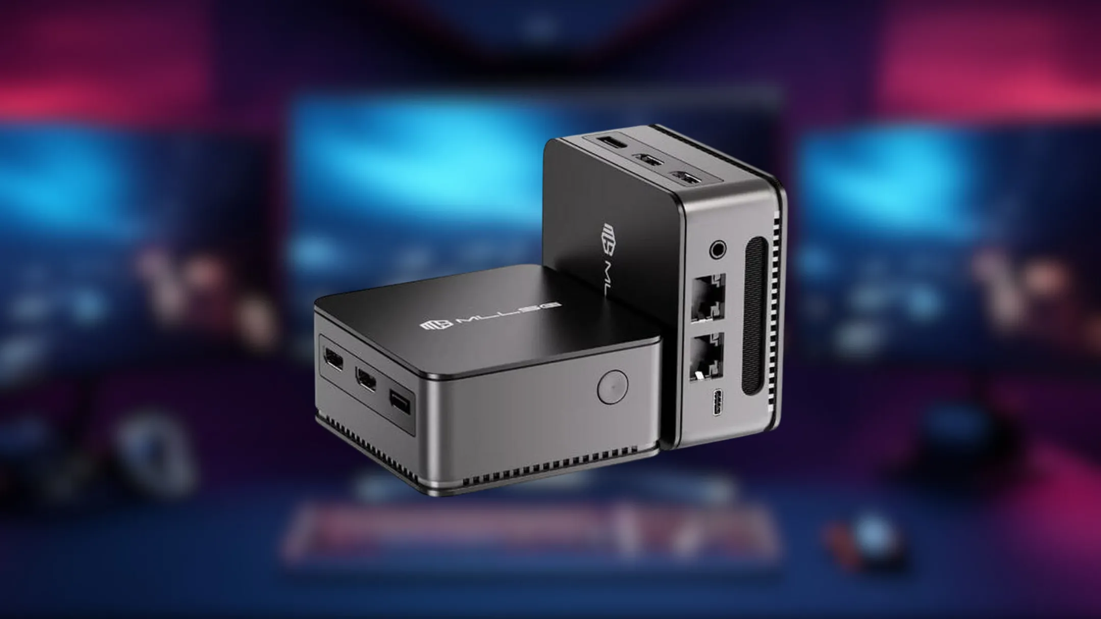 Các cổng kết nối đa dạng phía sau của Mini PC MLLSE G2