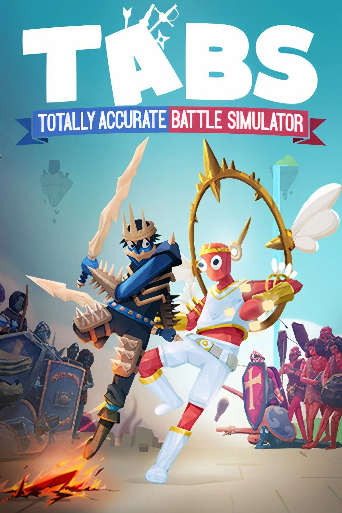 Các đơn vị quân đội wobbler chiến đấu trong Totally Accurate Battle Simulator