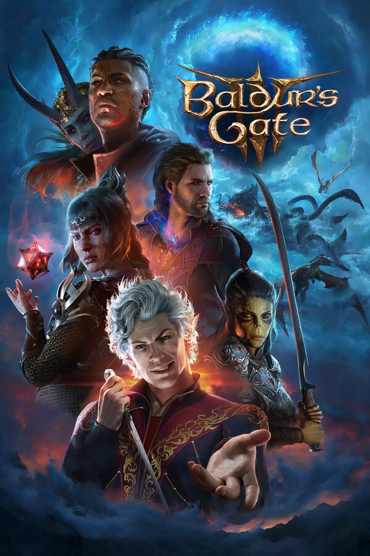 Các nhân vật Baldur's Gate 3 đang chuẩn bị cho một trận chiến hoành tráng trong khung cảnh fantasy.