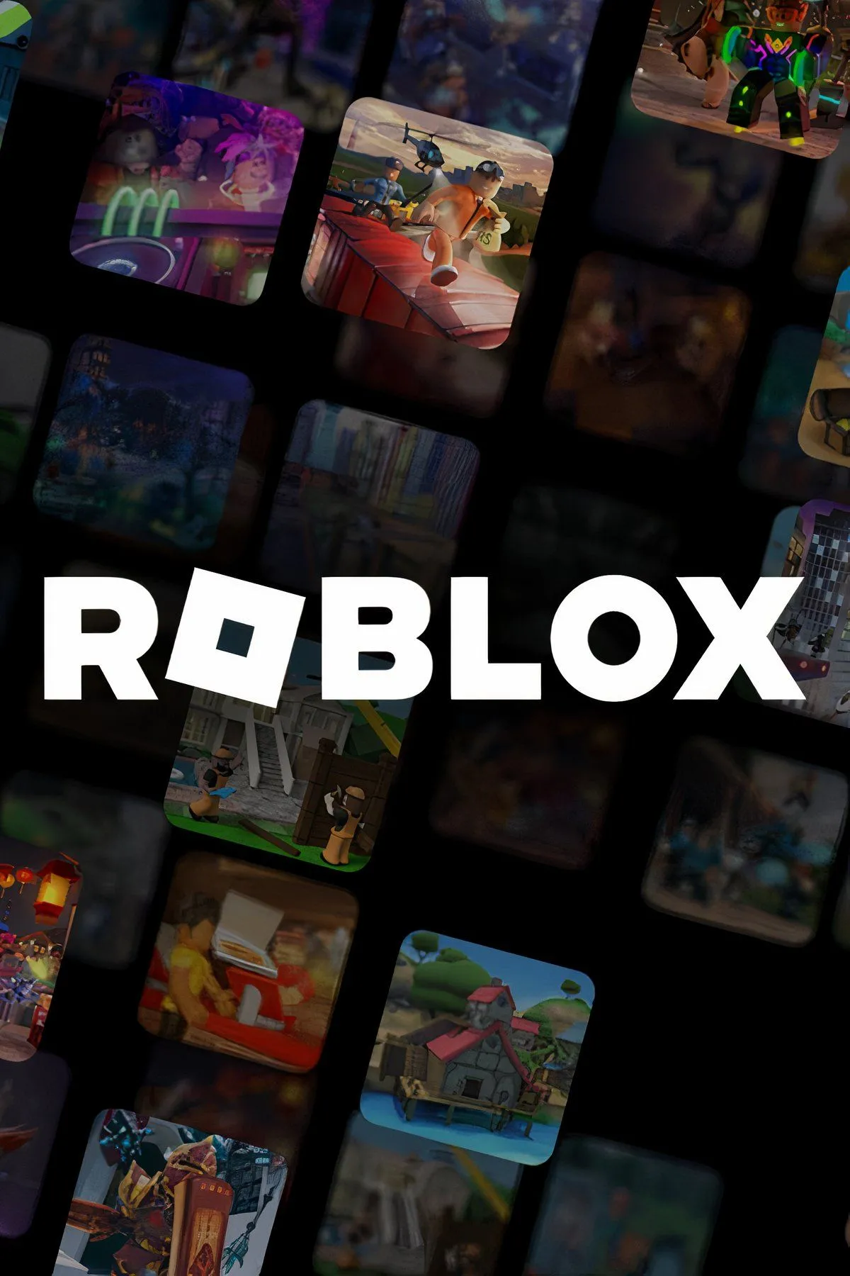 Các nhân vật hoạt hình đặc trưng của Roblox thể hiện sự đa dạng của nền tảng game