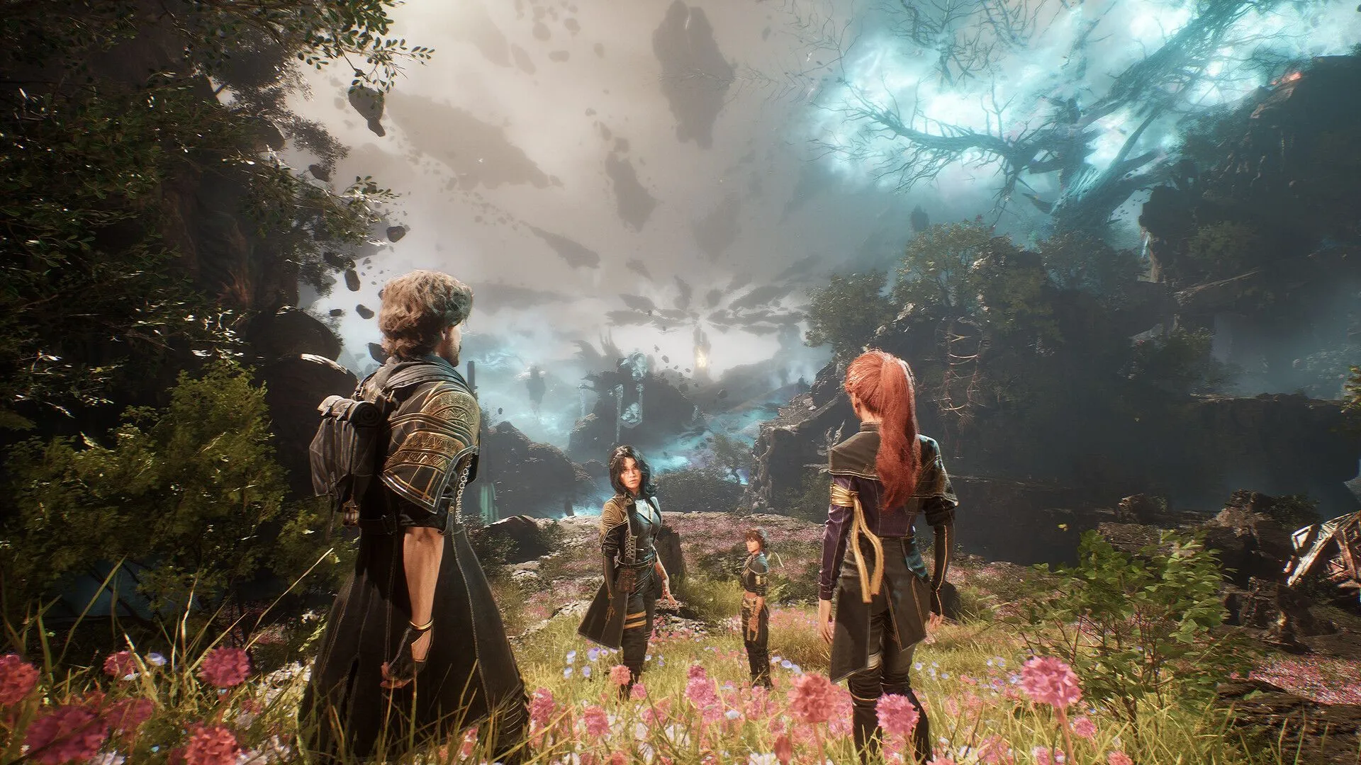 Cảnh chiến đấu trong game nhập vai Clair Obscur: Expedition 33, minh họa đồ họa và phong cách nghệ thuật JRPG.