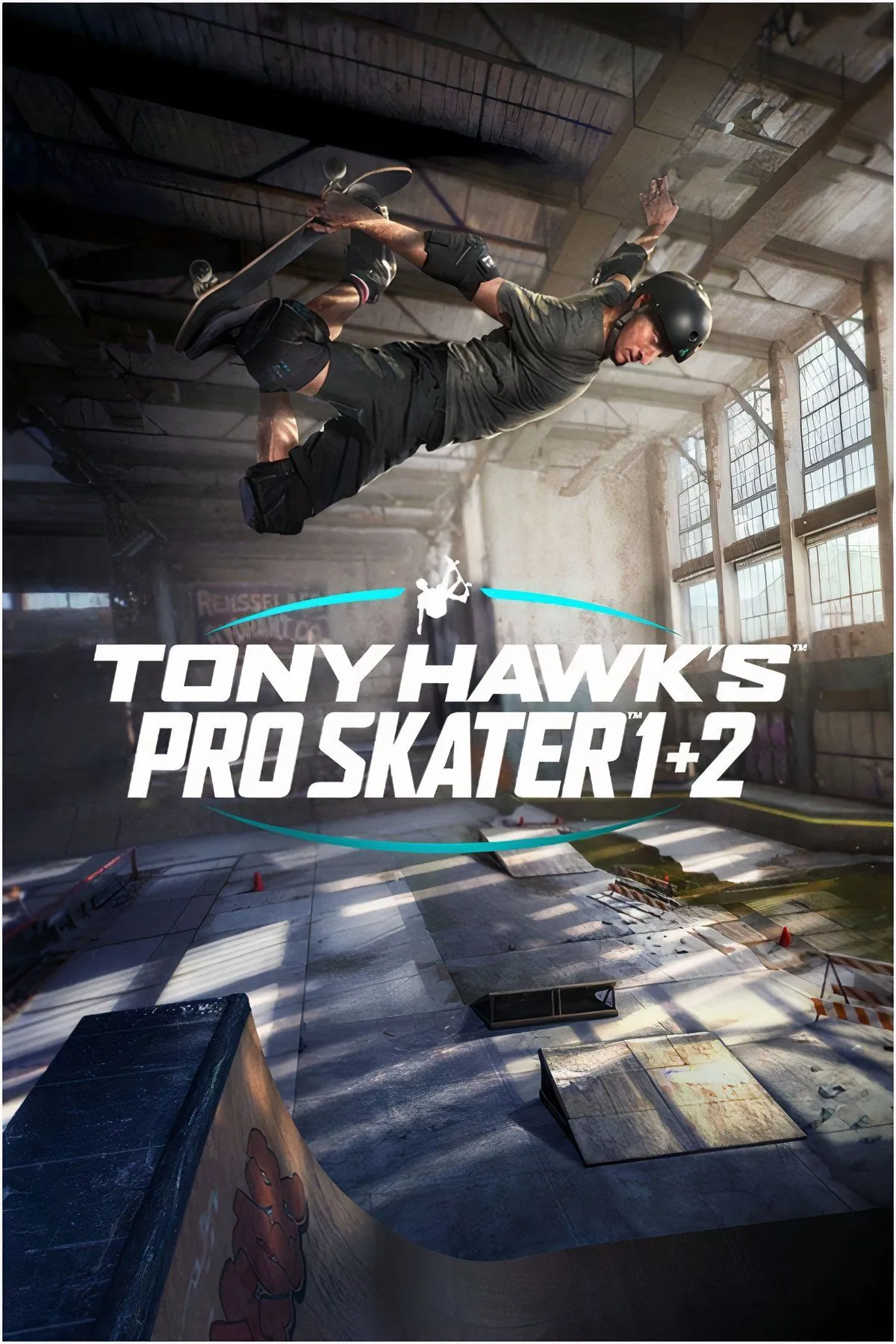Cảnh gameplay Tony Hawk's Pro Skater 1 + 2 (2020) với skater đang thực hiện một cú trick ấn tượng trên đường phố, làm nổi bật đồ họa hiện đại và gameplay mượt mà.