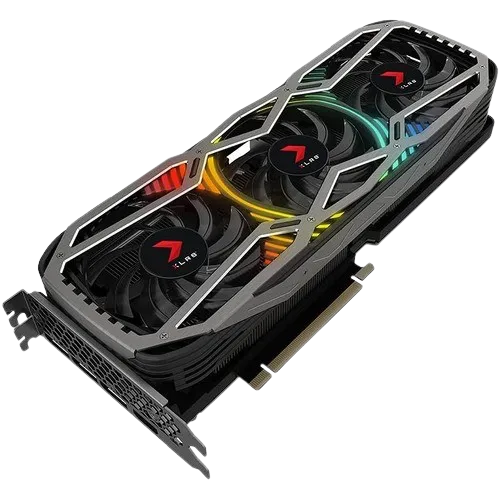 Card đồ họa PNY RTX 3080 10GB XLR8 với thiết kế hiện đại