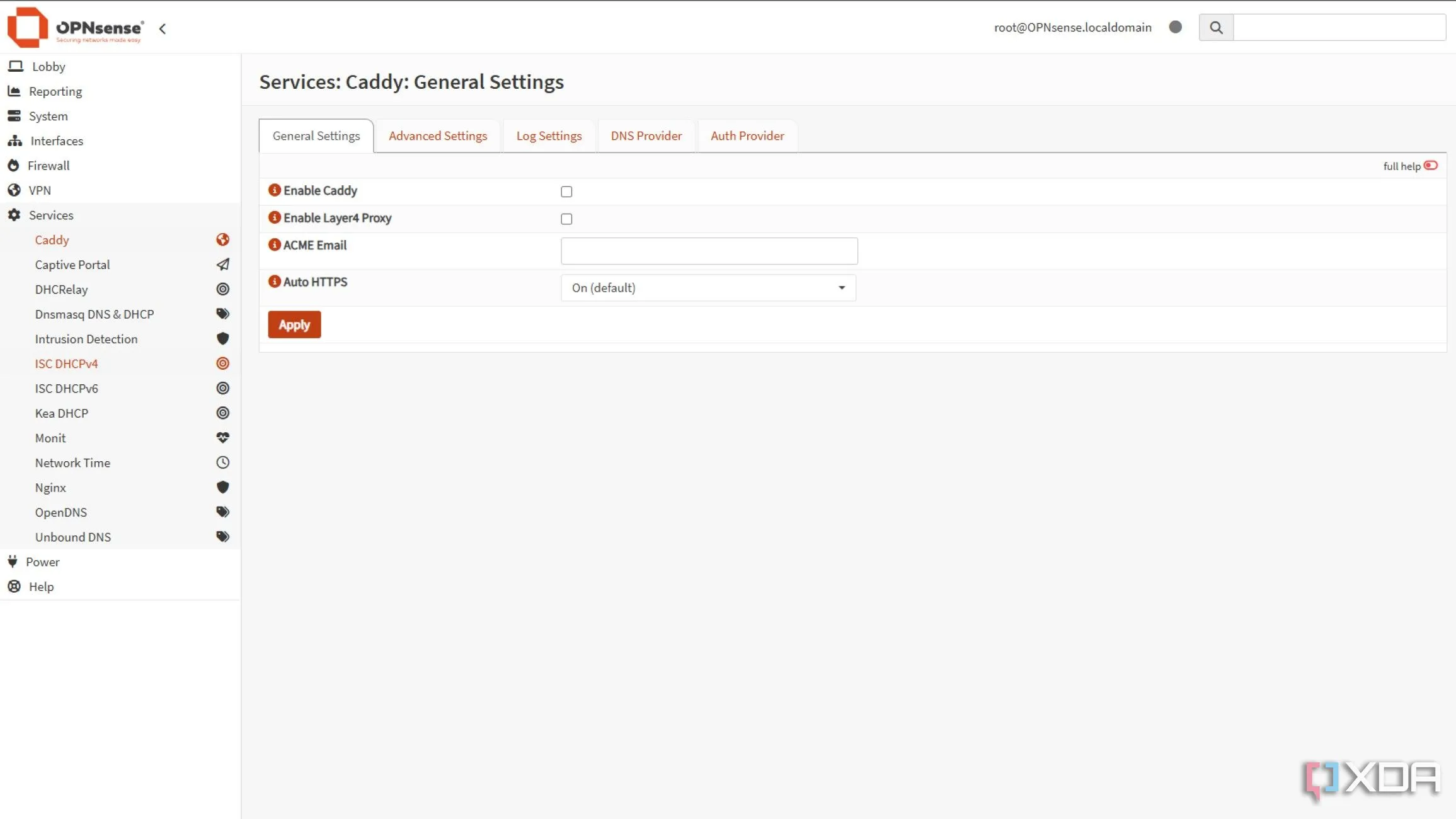 Cấu hình plugin Caddy Reverse Proxy trên OPNsense
