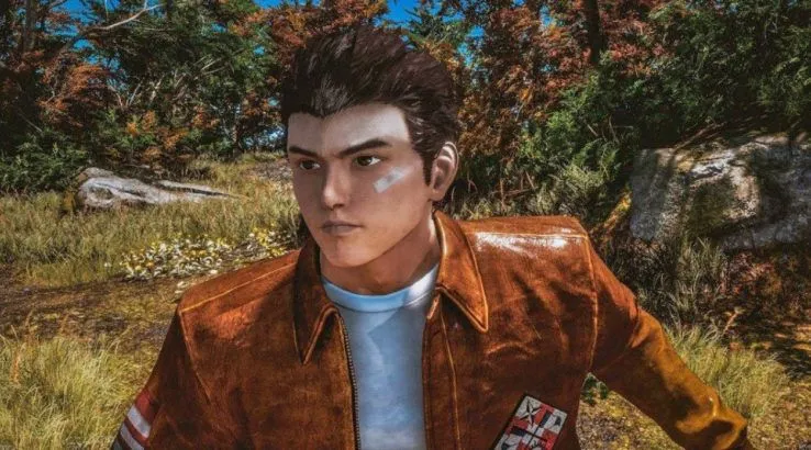 Chân dung cận cảnh nhân vật chính Ryo Hazuki trong game Shenmue