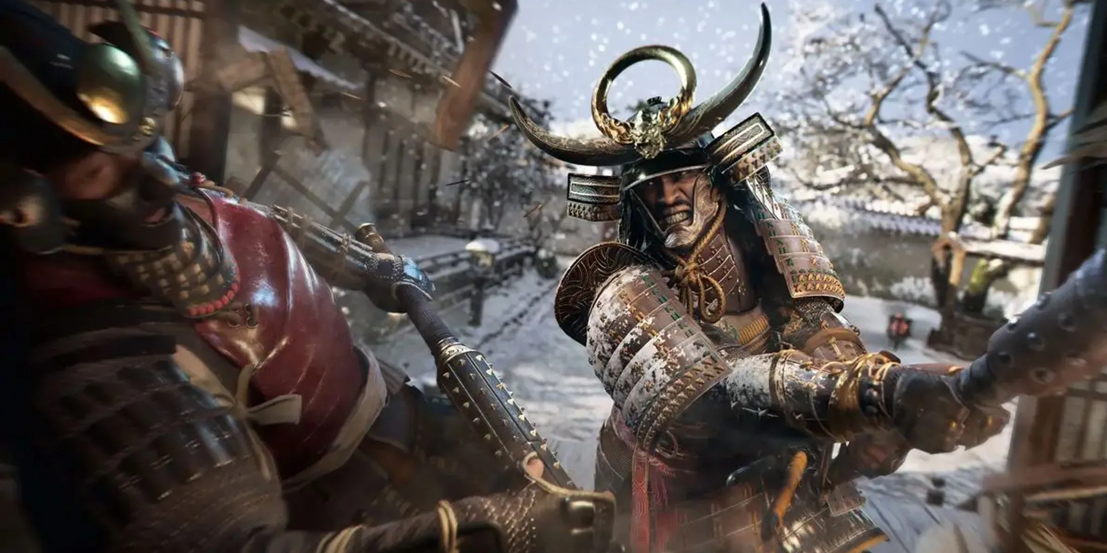 Chiến binh Yasuke cầm kiếm trong Assassin's Creed Shadows, bối cảnh Nhật Bản thời phong kiến