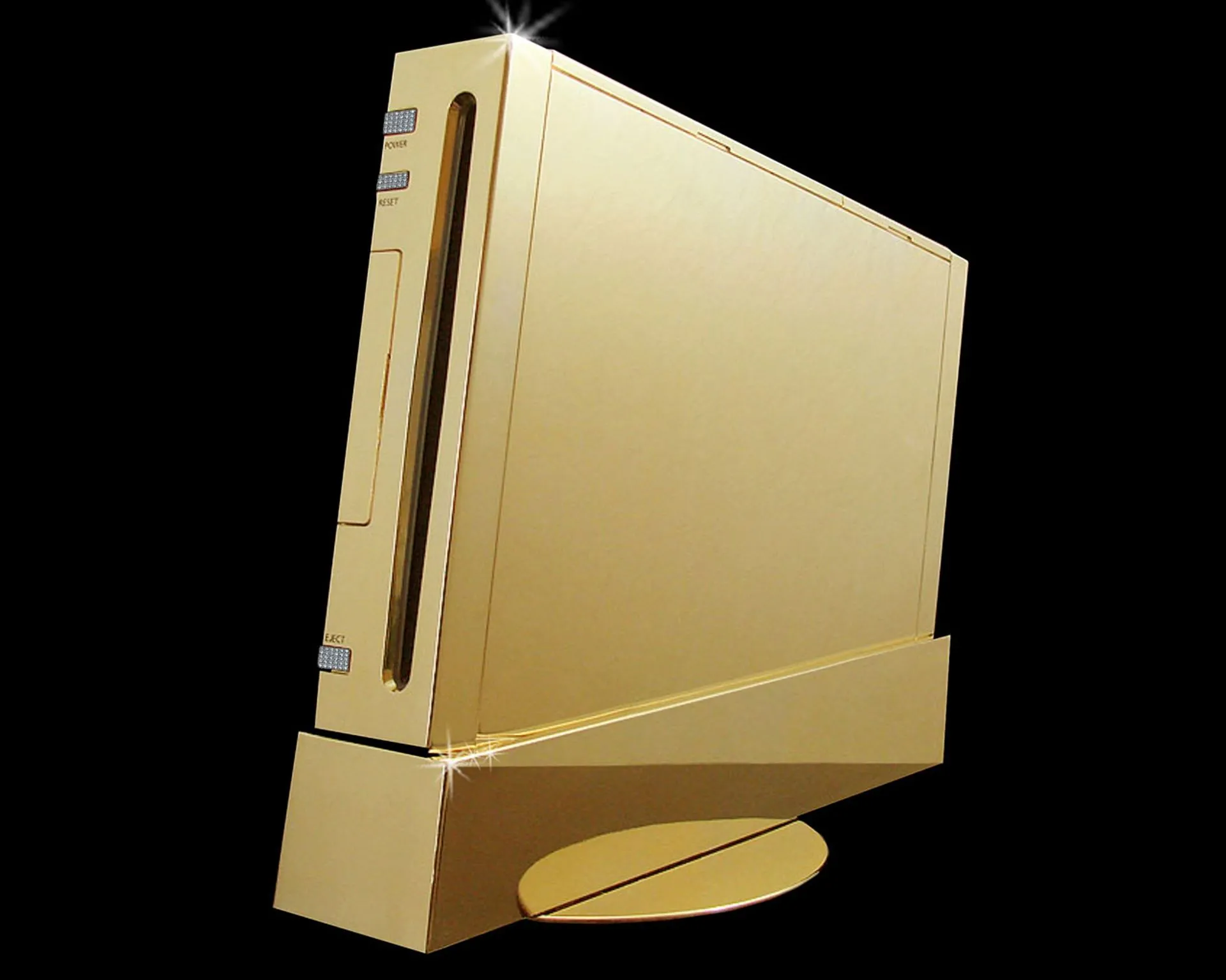 Console Nintendo Wii Supreme bằng vàng ròng, một trong những máy chơi game đắt giá nhất thế giới.