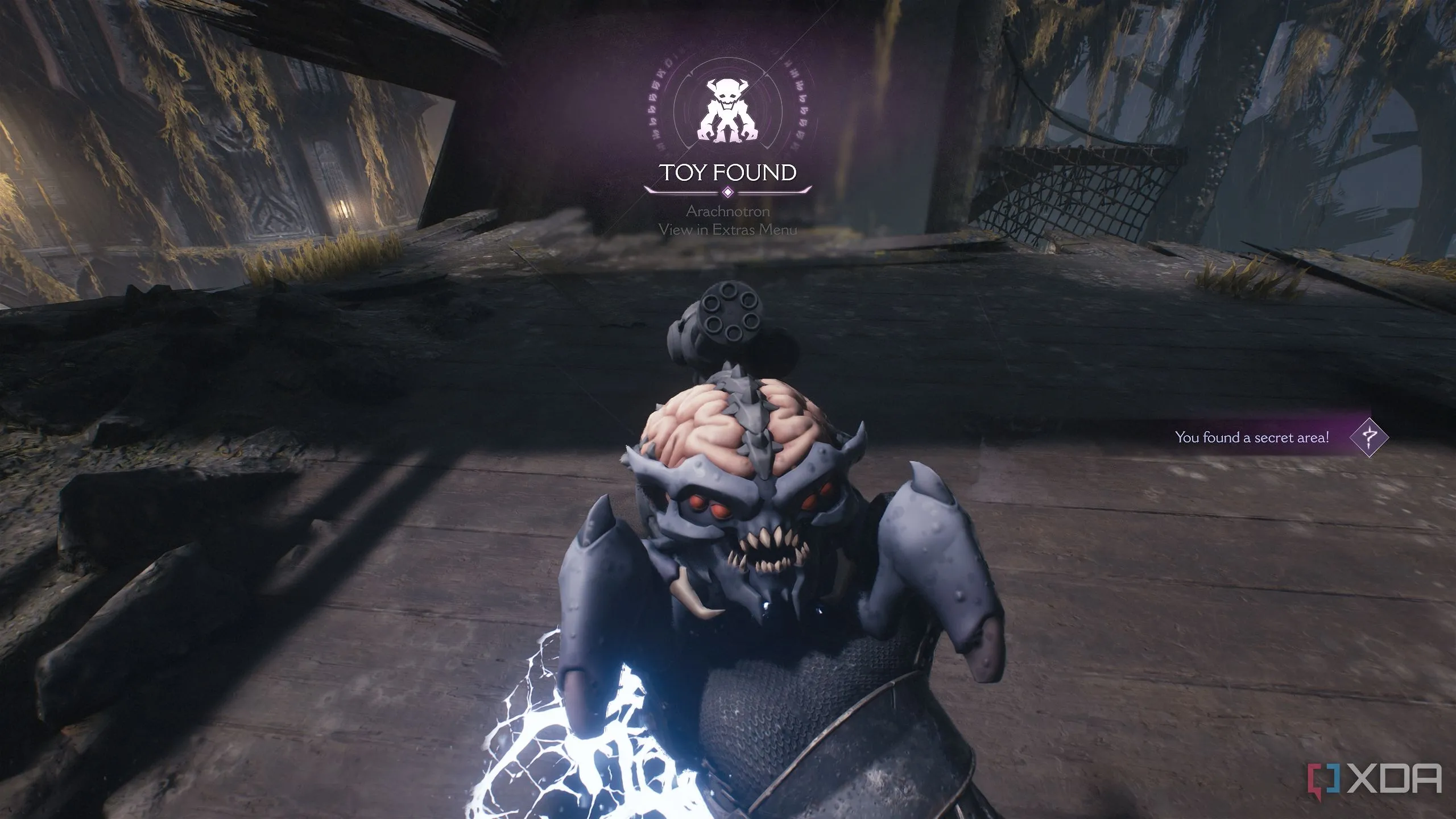 Đồ chơi quỷ Arachnotron hiếm có trong Chương 14 của Doom The Dark Ages