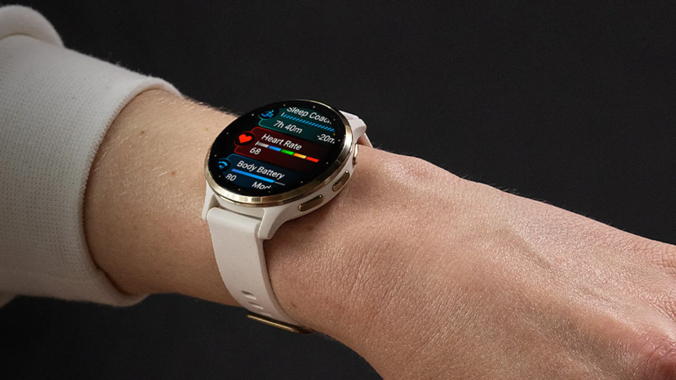 Đồng hồ thông minh Garmin Venu 3S màu đen sang trọng