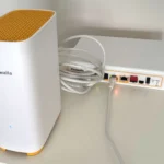 Firewalla Gold Pro - thiết bị tường lửa giúp tăng cường bảo mật cho hệ thống mạng gia đình khi tự host Nextcloud qua Cloudflare Tunnel