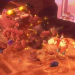 Gameplay Donkey Kong Bananza với tính năng GameShare trên Nintendo Switch 2