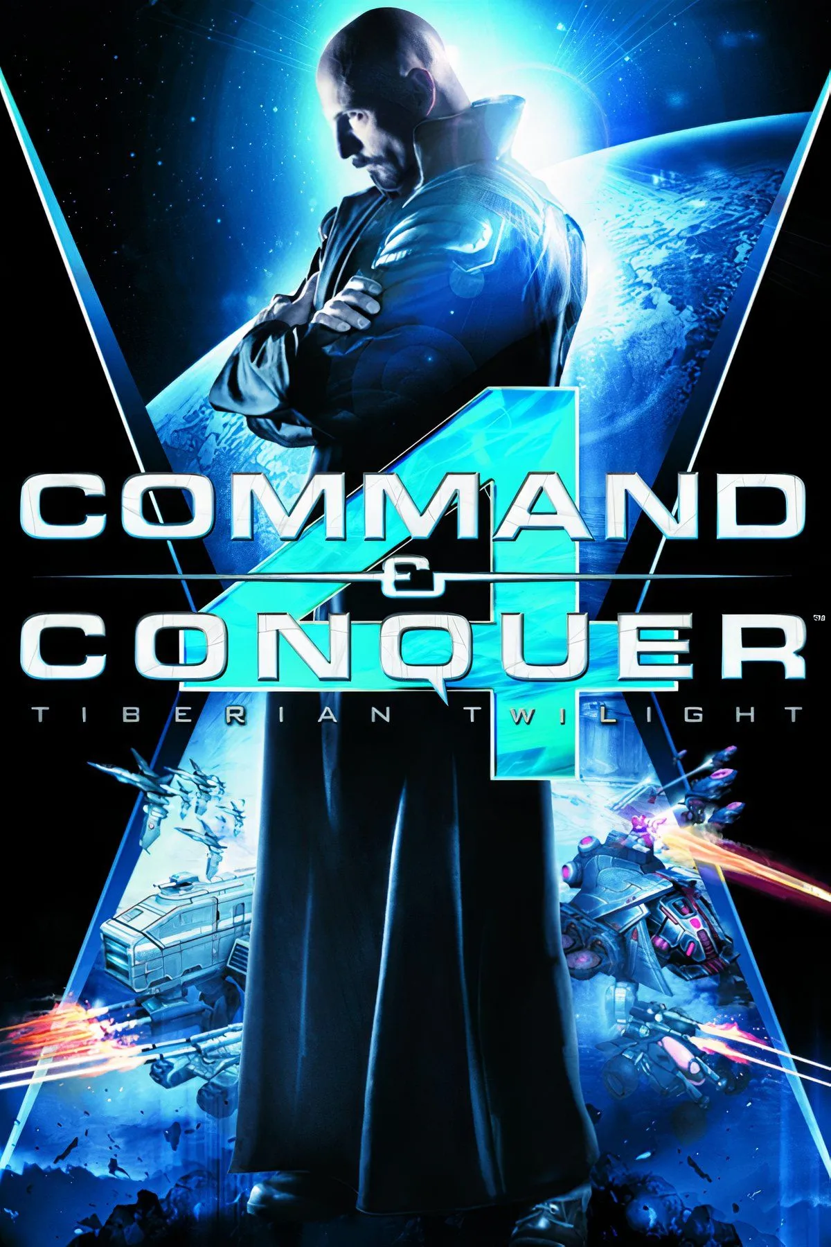 Giao diện chiến đấu trong Command &amp; Conquer 4: Tiberian Twilight, thể hiện sự mất đi bản sắc RTS.