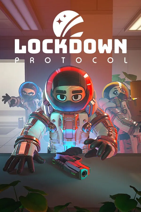 Giao diện góc nhìn thứ nhất của Lockdown Protocol với các thành viên phi hành đoàn trên tàu vũ trụ đang thực hiện nhiệm vụ