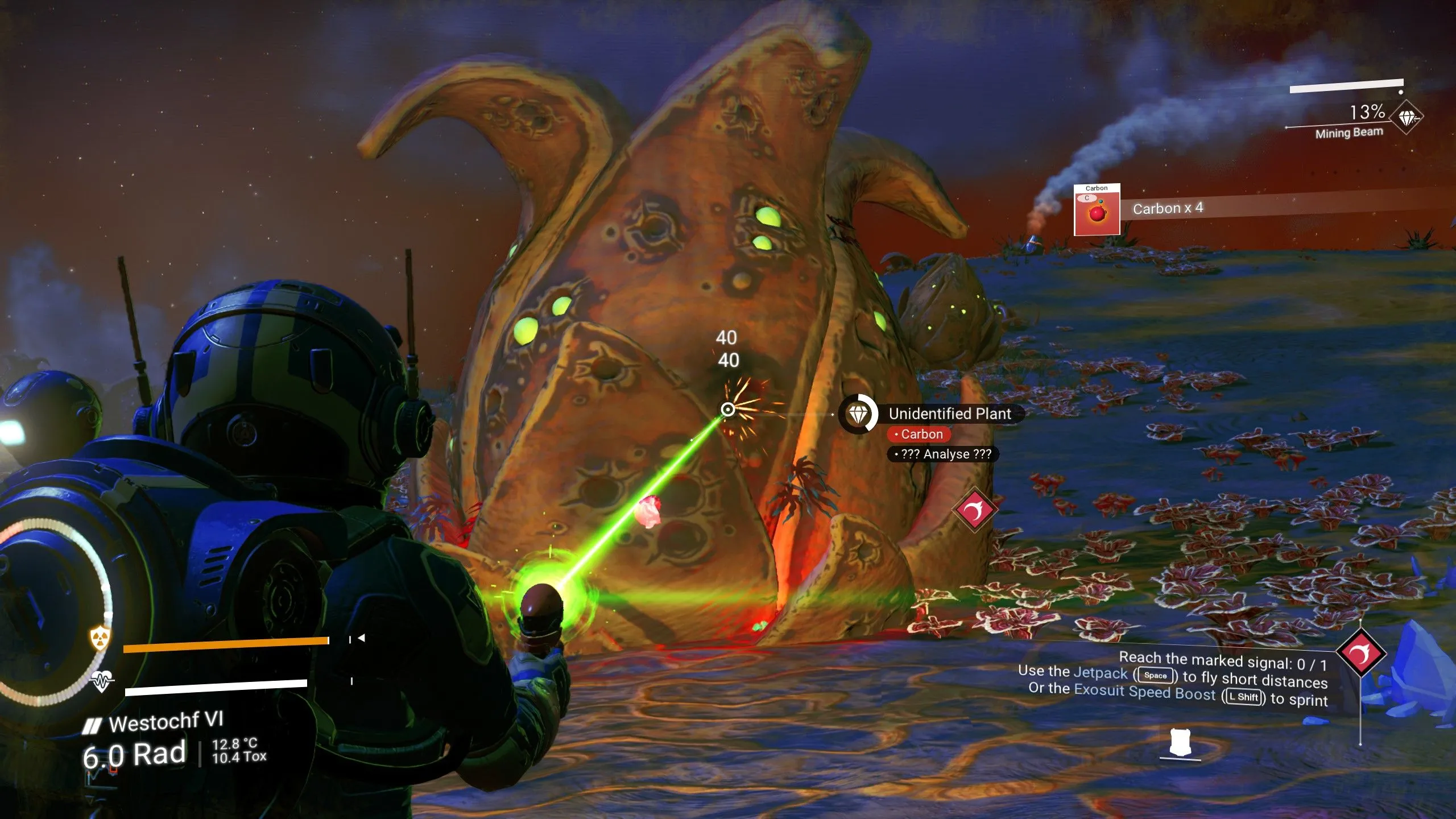 Giao diện khám phá rộng lớn trong game No Man's Sky, tượng trưng cho các game thế giới mở nhưng đôi khi tốn quá nhiều thời gian như một công việc