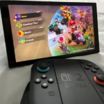 Giao diện trò chơi Mario Kart World đang được chơi online trên Nintendo Switch 2