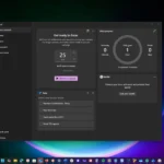 Giao diện ứng dụng Đồng hồ (Clock app) mặc định trên hệ điều hành Windows