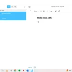 Giao diện ứng dụng ghi nhật ký số Day One đang chạy trên hệ điều hành Windows