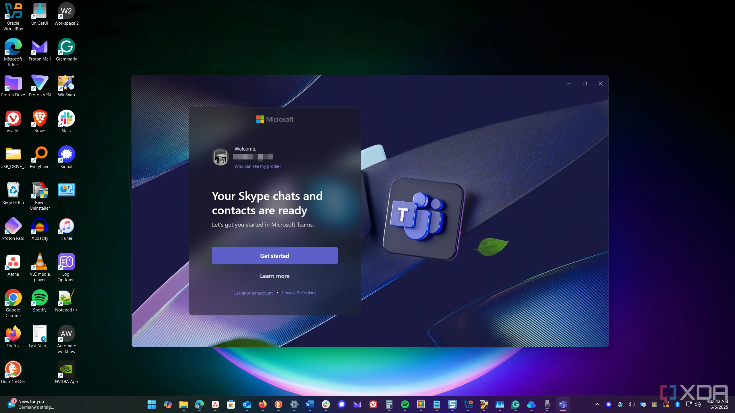 Giao diện ứng dụng Microsoft Teams đang chạy trên Windows 11