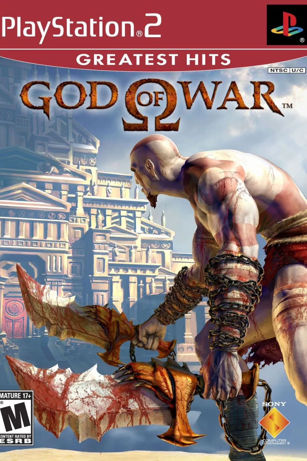God of War (2005), với Kratos sử dụng Blades of Chaos trong một trận chiến hoành tráng