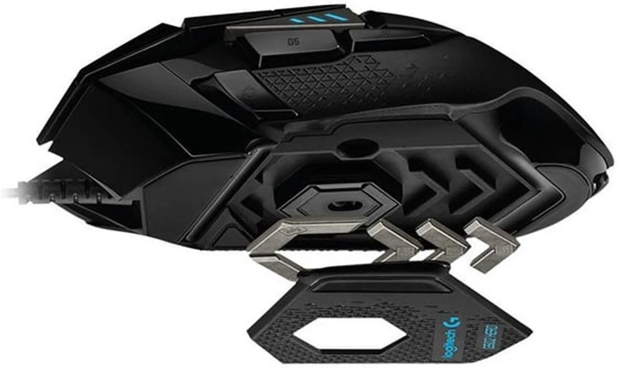 Hệ thống tạ tùy chỉnh trọng lượng trên chuột gaming Logitech G502