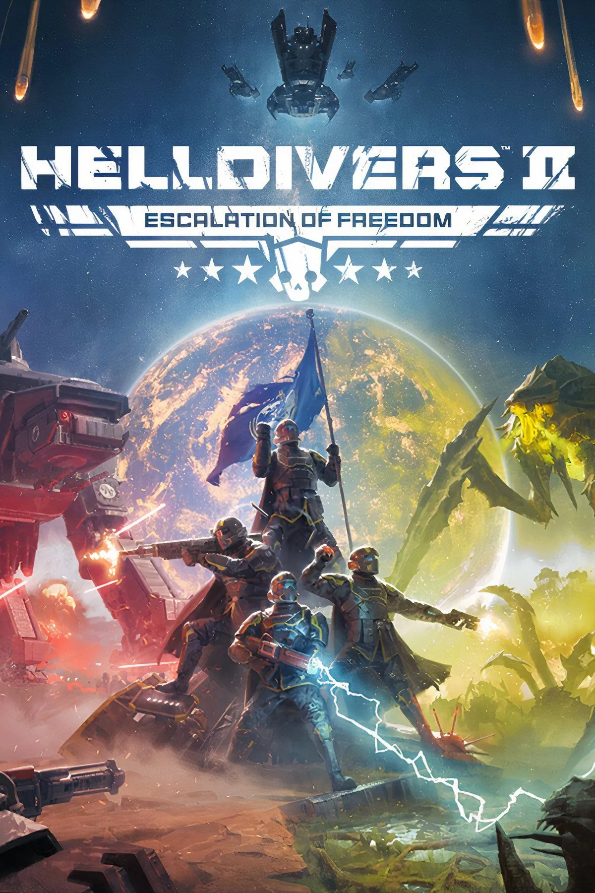 Helldivers 2 với tính năng chat và chơi co-op trên Switch 2