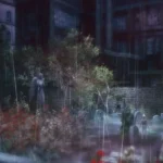 Hình ảnh gameplay đầy nghệ thuật từ tựa game phiêu lưu Rain trên PS3.