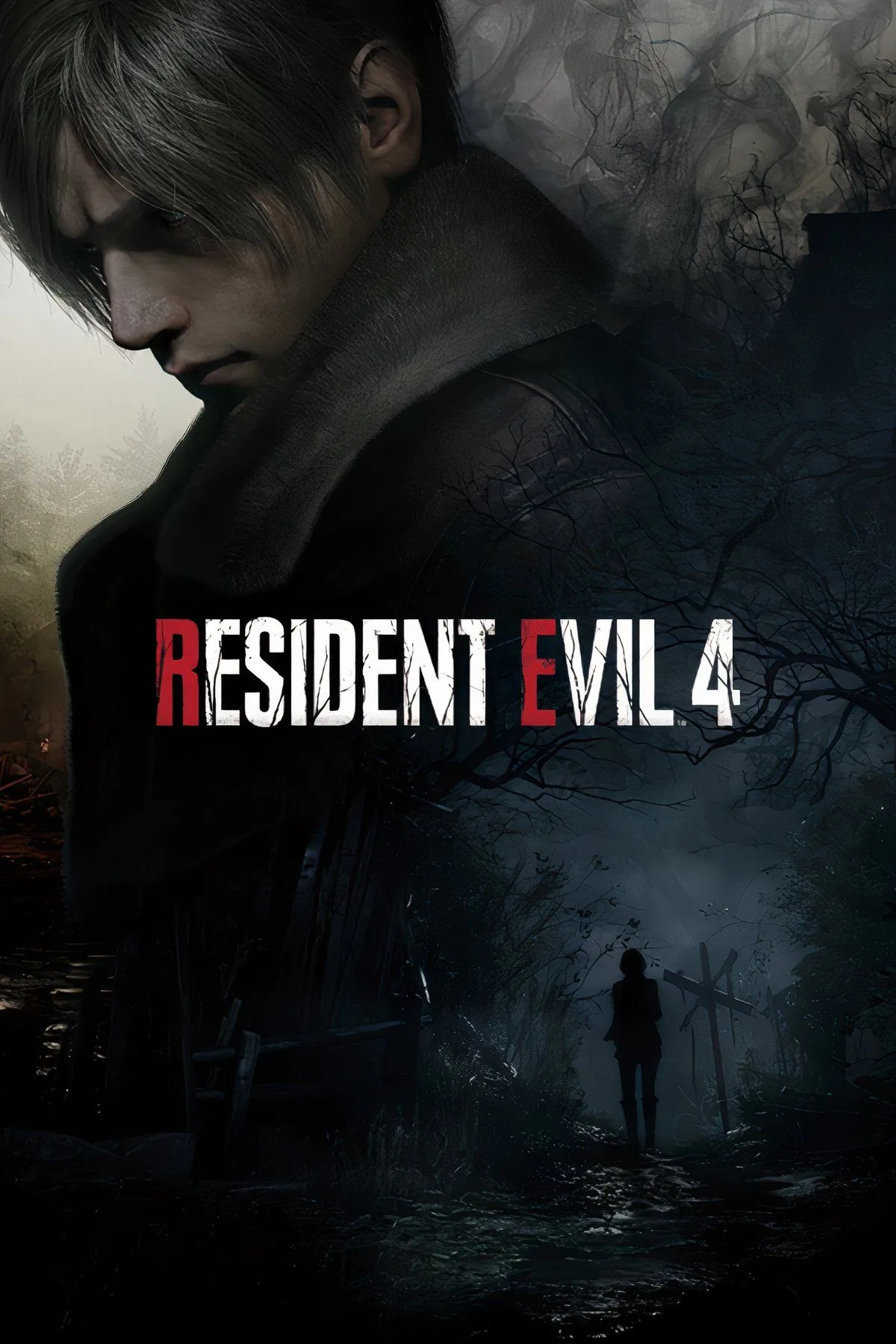 Hình ảnh gameplay Resident Evil 4 Remake (2023) với nhân vật Leon S. Kennedy đang đối đầu với kẻ thù trong bối cảnh làng quê Tây Ban Nha, thể hiện đồ họa và hệ thống chiến đấu cải tiến.
