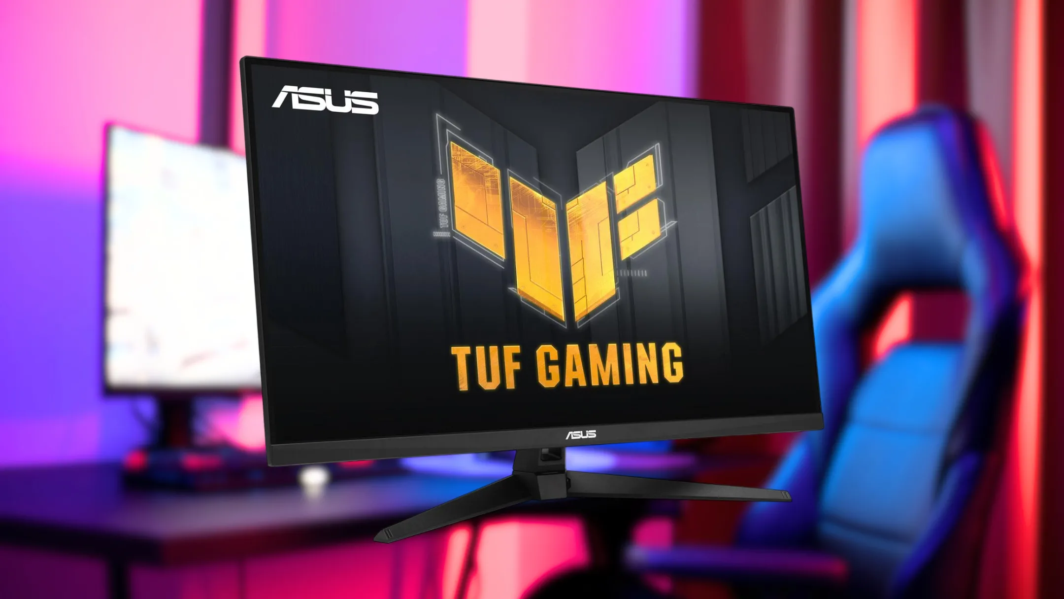 Hình ảnh màn hình ASUS TUF Gaming 31.5 inch 1440P HDR với thiết kế mạnh mẽ