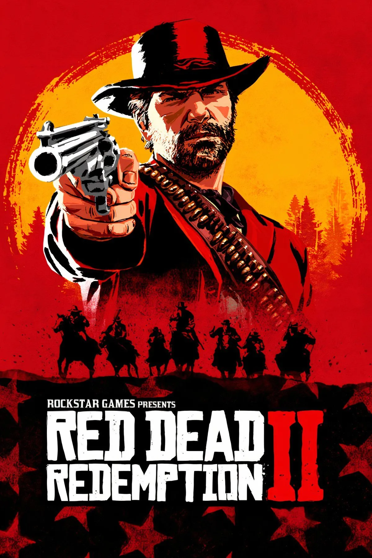 Hình ảnh nhân vật Arthur Morgan trong Red Dead Redemption 2 cưỡi ngựa qua một khung cảnh hoang dã tuyệt đẹp